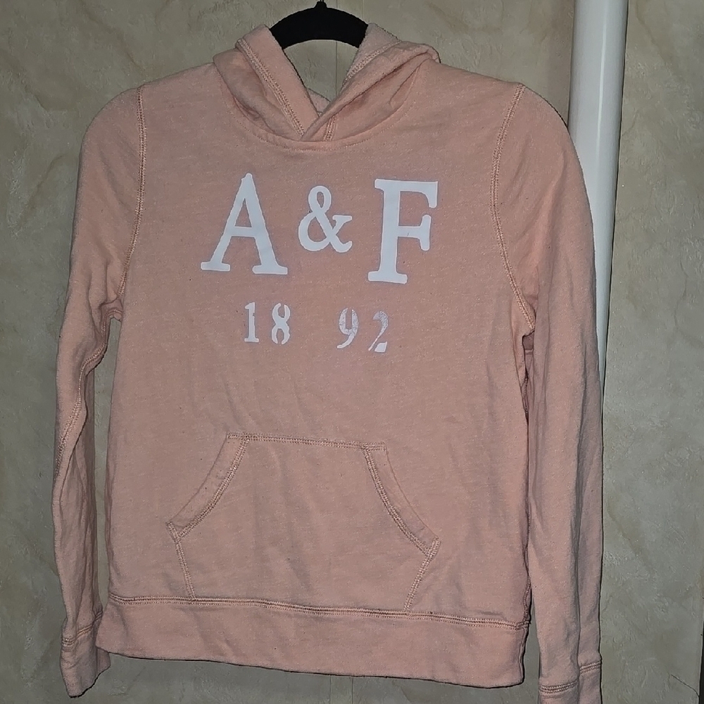 A&F Kids Peach Hoodie